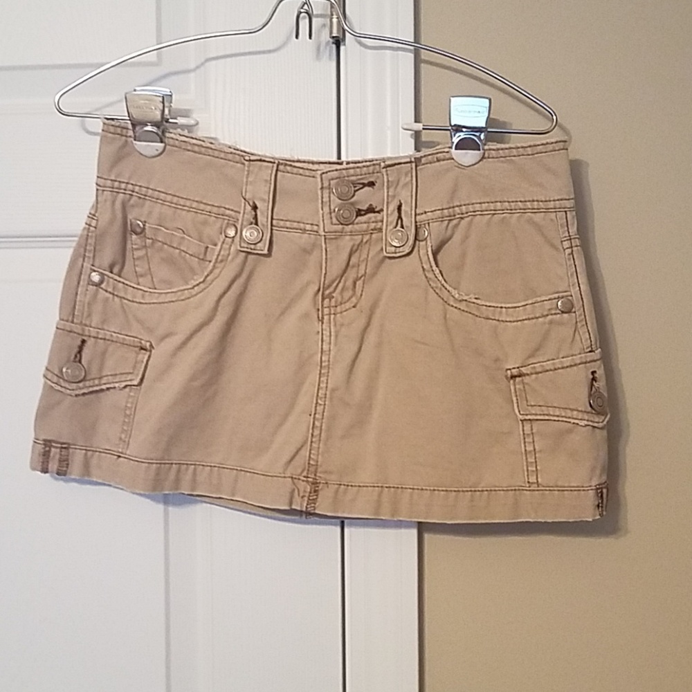 Beige skirt